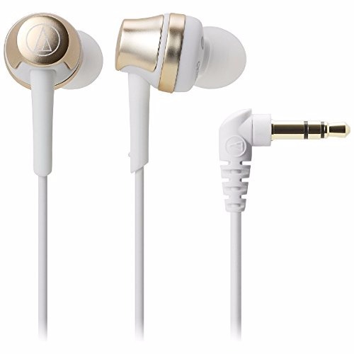 audio-technica ATH-CKR50 Champagne Gold In-Ear Headphones NEW from Japan F/S - Picture 1 of 2