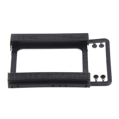 2.5" to 3.5" Adapter Bracket SSD HDD Notebook Mounting Hard Drive Disk Holde_ JW