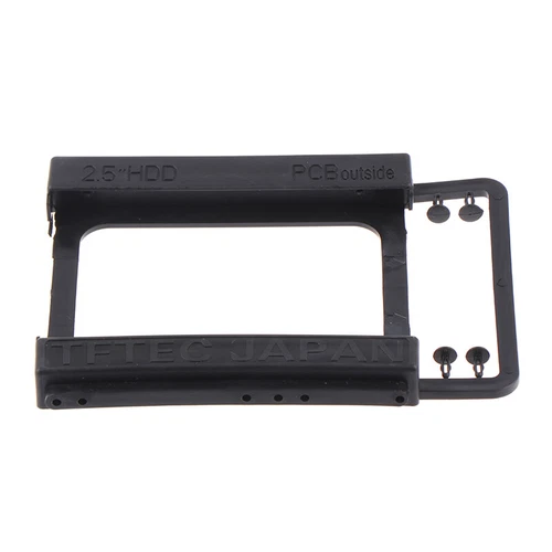 2.5" to 3.5" Adapter Bracket SSD HDD Notebook Mounting Hard Drive Disk Holde_ JW