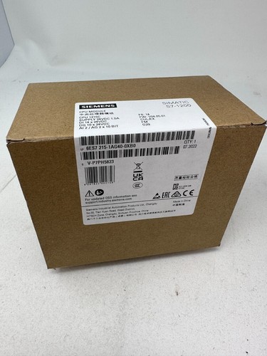 Brand New Siemens 6ES7215-1AG40-0XB0 6ES7215-1AG40-0XB0