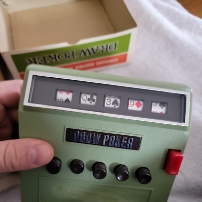 Vintage 1971 Waco Draw Poker Cordless Electric Full Automatic