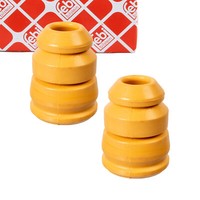 2X febi Anschlagpuffer Gummianschlag FüR Citroen C-ELYSEE C3 3 Peugeot 208 Vorne