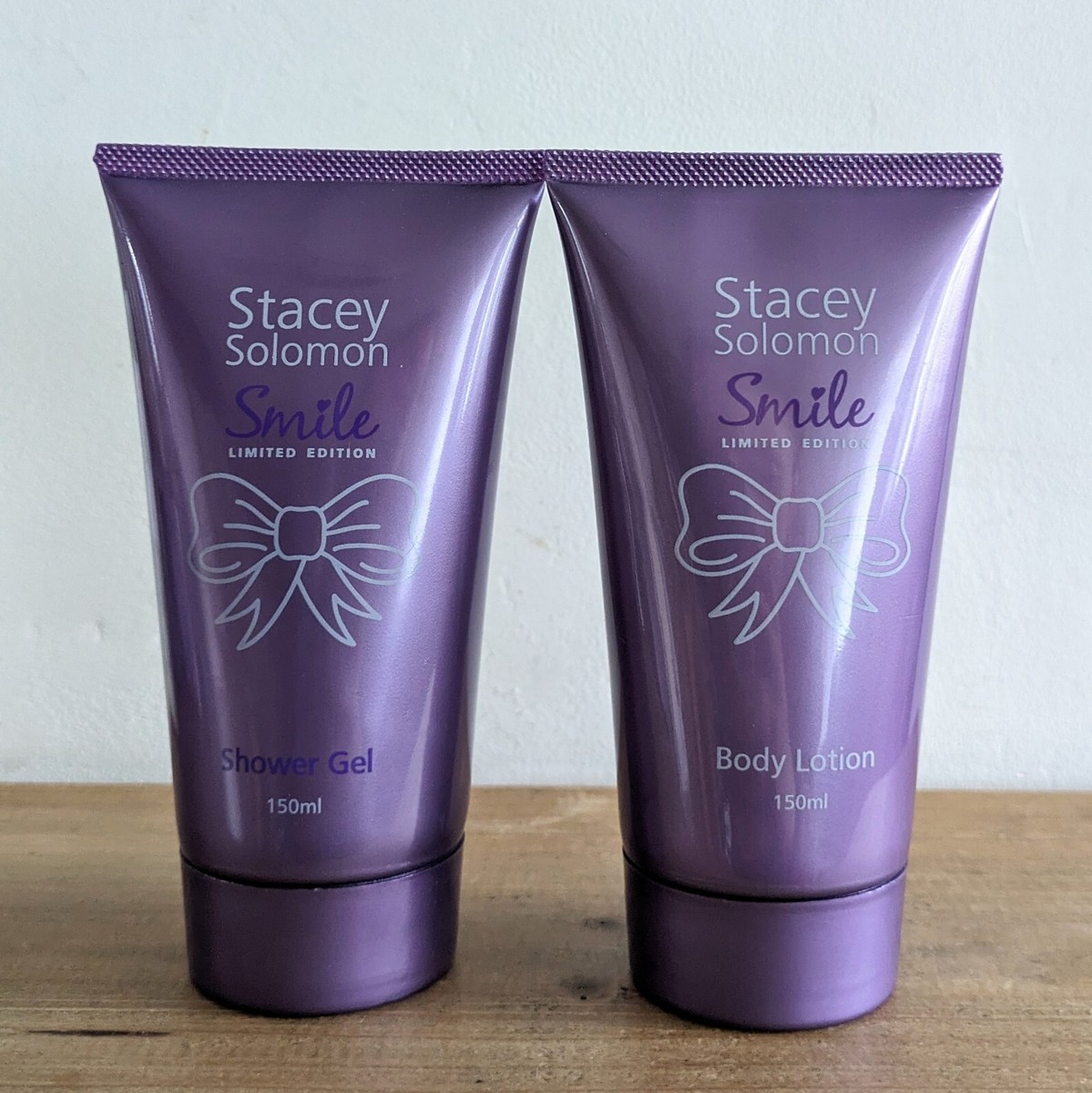 Stacey Solomon Limited Edition Smile Purple Body Lotion Shower
