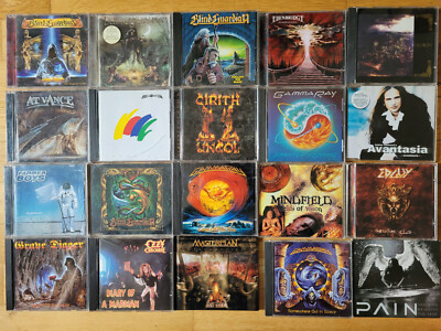 CD Sammlung Power, Speed, Symphonic, Heavy Metal - Blind Guardian, Gamma Ray etc