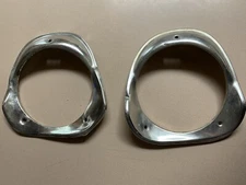 Vintage Car Parts Basel 63 Chevy Full Size  ? Head Light Rings