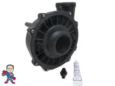 Waterway Spa Hot Tub Pump Wet End 2" X 2" 56 Frame 4 HP Executive Bleeder Barb 