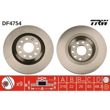 Disque de frein Audi Q2