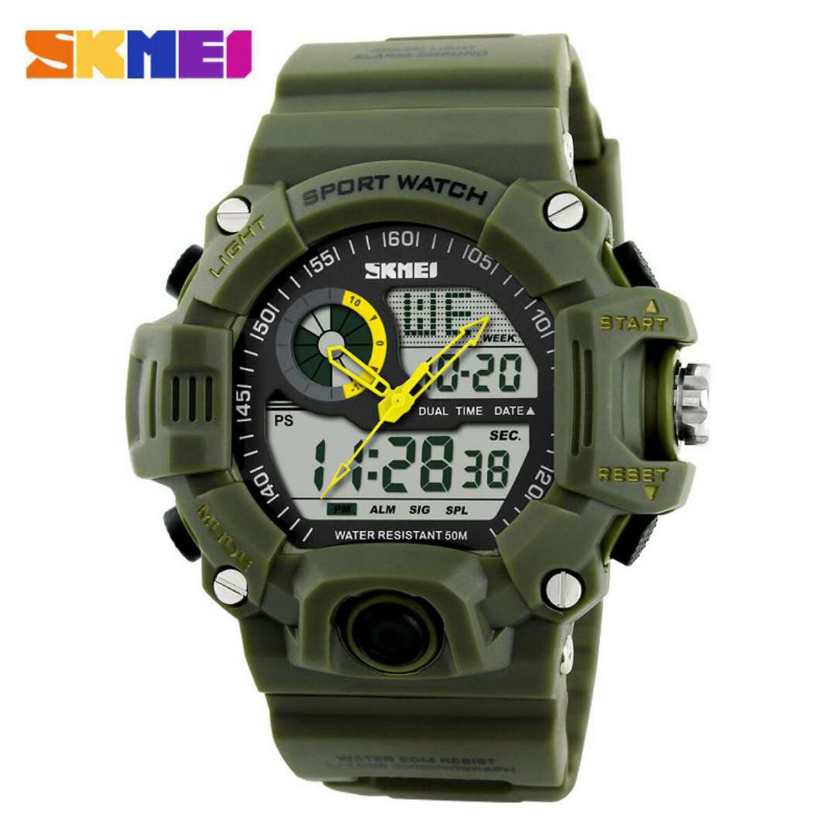 skmei s shock sport watch water resistant 50m