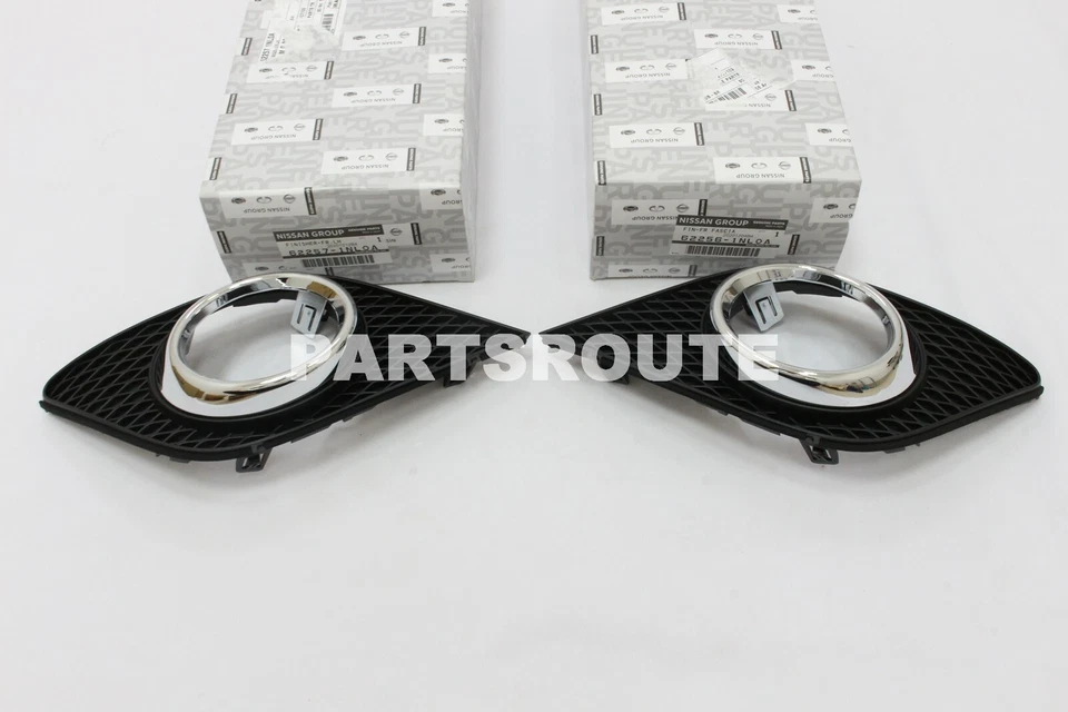 Infiniti G37 2011-2013 Q60 OEM Frontal Izquierdo y Derecho Faros Antiniebla Panel Acabador Foto 3 de 4