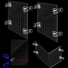 Bendable Fish Tank Grid Divider Tray Filter Bottom Crate Isolate Aquarium Set