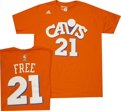 orange cavs shirt