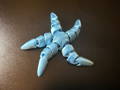 Articulated Baby Starfish 5 inch Blue