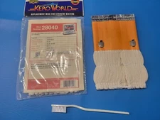 CORONA SX-2E, SX-2EF  KEROSENE HEATER WICK, WICK CLEANING BRUSH & WICK GUIDE