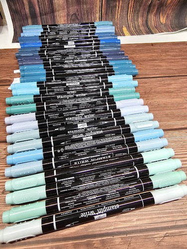 Stampin' UP! Stampin' Write Markers Old Style - Blues - You choose Color