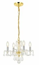 Crystal Chandelier French Pendant Bedroom Bathroom Dining Room Light Fixture