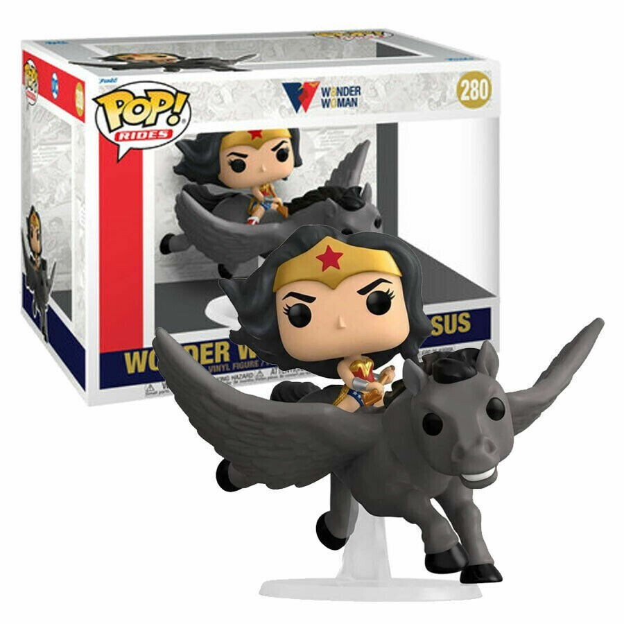 Funko Pop 280 Dc Wonder Woman 80Th 54989 On Pegasus Nuevo En Caja