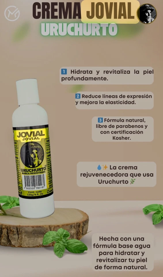 URUCHURTO CREMA REJUVENECEDORA JOVIAL - Image 2 of 3