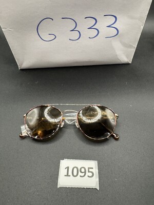 Vintage Revolution RE038 Round Eyeglasses Sunglasses Clip On 50-20-140 Tortoise