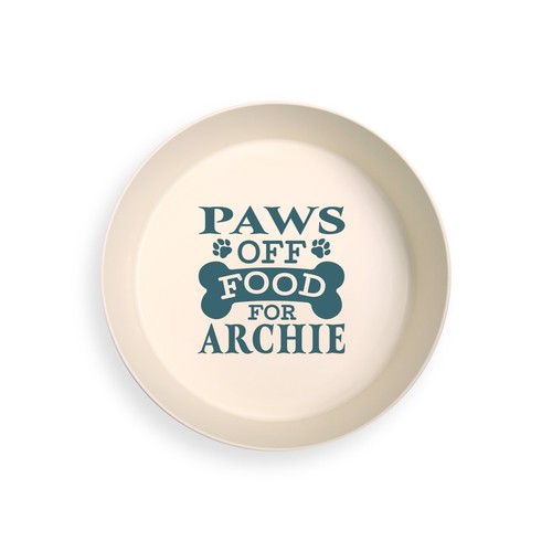 Personalised Dog Bowls Food Water Medium Pet Puppy Feeding Feeder Non Slip Base - Picture 24 of 198