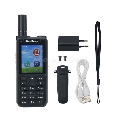 4GZA 2G 3G 4G Walkie Talkie 5000KM Handheld Transceiver for Zello WiFi Bluetooth
