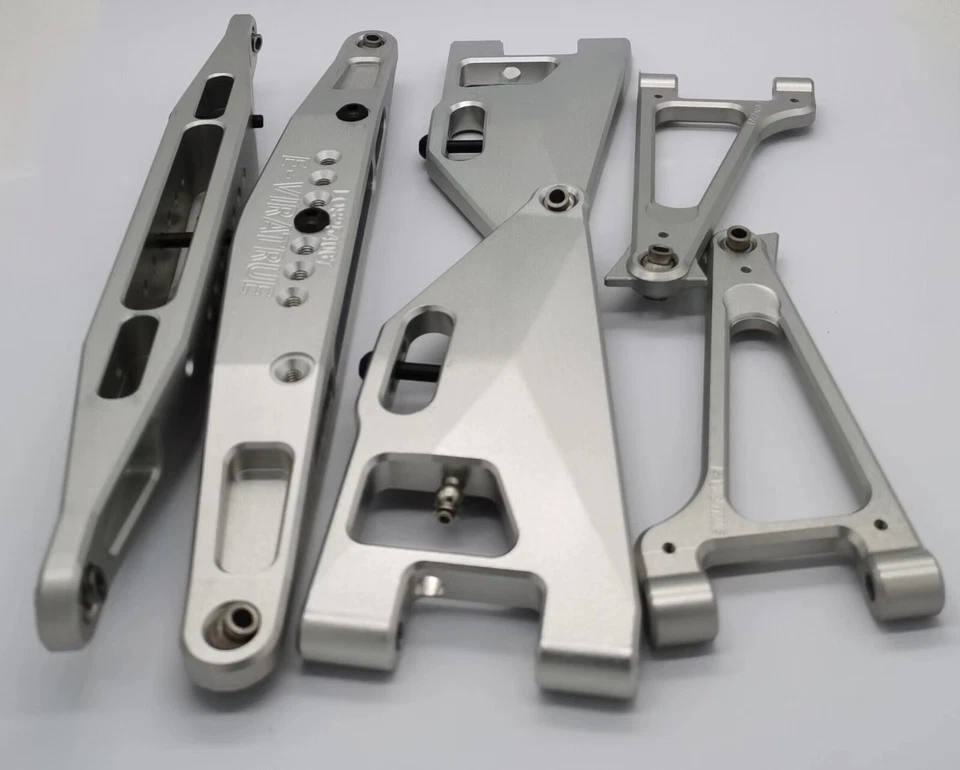 E-VIRATRUE 7075Alu Suspension Arm&Rear Trailing Arm For Losi Super BAJA REY 1/6 - Image 2 of 4