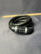 Bike Lock Cable Wordlock