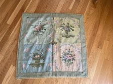 Legacy A Ryan Company Large Euro Pillow Sham Floral 25” Square