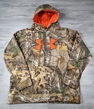 Under Armour RealTree Xtra Camo Hoodie Sweater Youth Size XL Hooded Sweatshirt