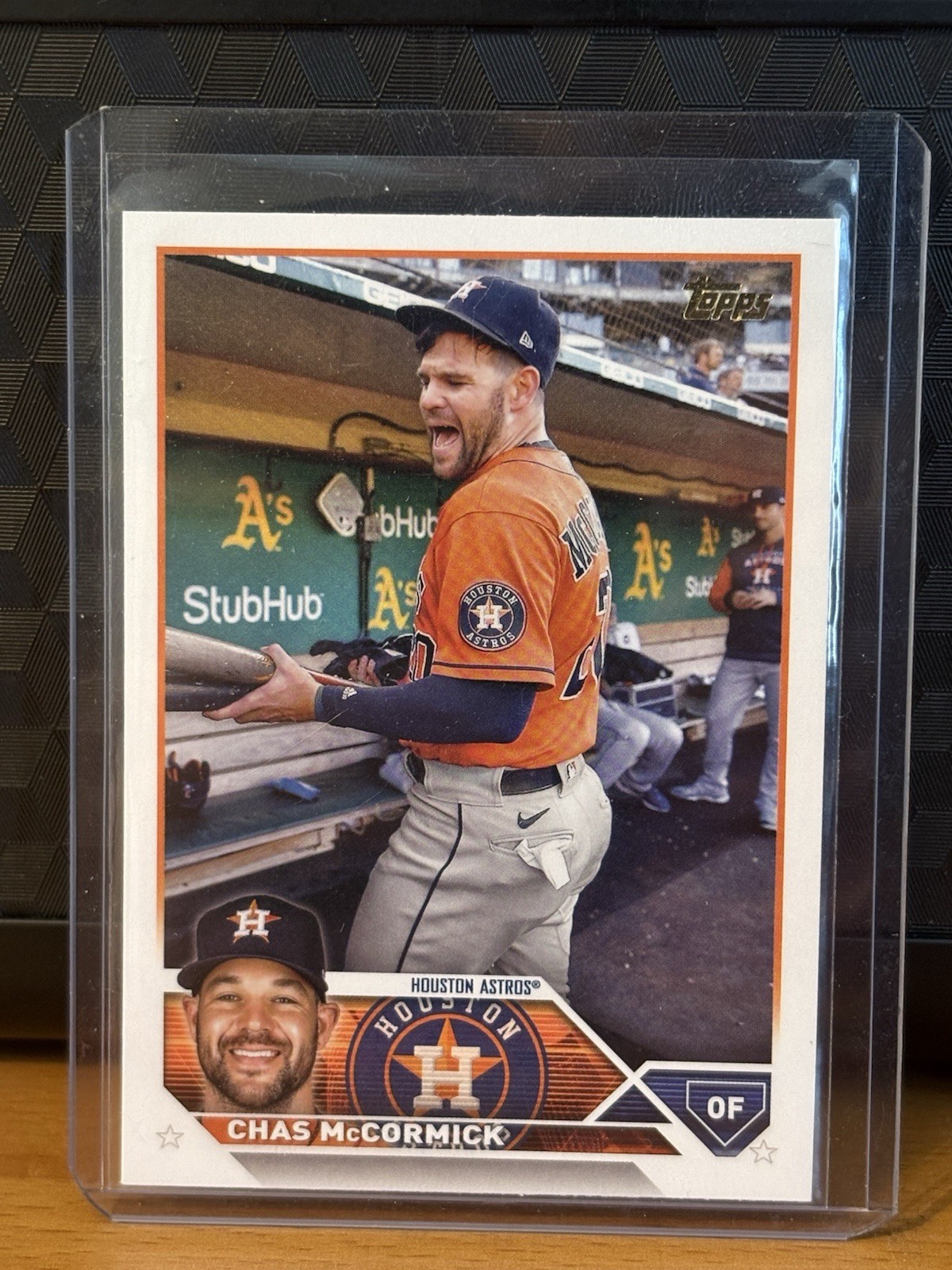 2023 Topps Series 1 Chas McCormick Golden Mirror SSP #51