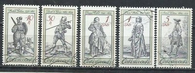 4014-CHECOSLOVAQUIA REPUBLICA CHECA SERIE COMPLETA 1983 2561/2565
