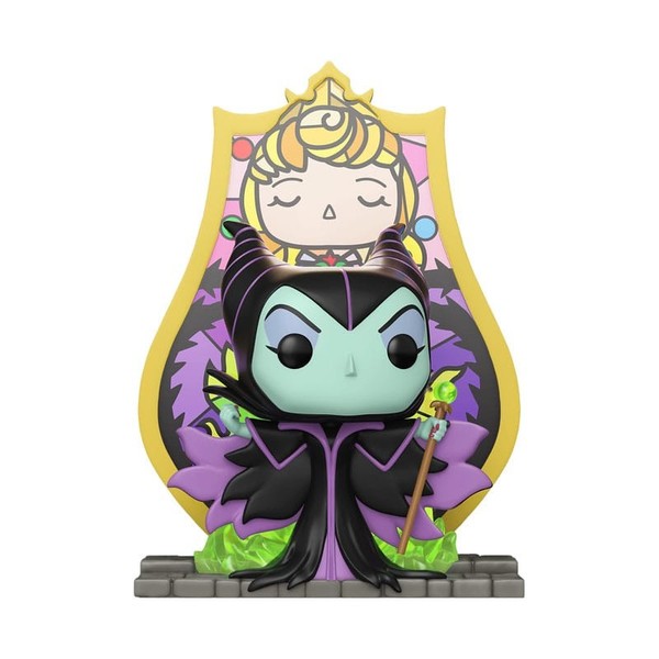 Disney Pop! Deluxe Vinyl Figur Maleficent (Glas) 9 Cm funko-image