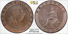 Great Britain Twopence 1797 (Cartwheel)