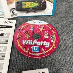 Wii Party U Wii U Complete w/ Manual CIB VGC