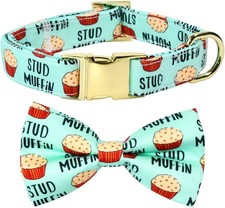 Dog Bow Tie Collar Accessories,Suitable for Small,Medium S 10-16" 