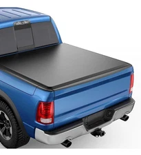 KUIPERAUTO 5.5FT Soft Roll-Up Truck Bed Tonneau Cover For 2015-2024 Ford...