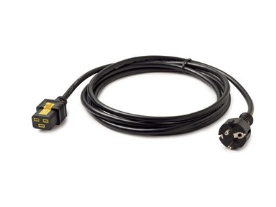 APC Power cable IEC 60320 C19 to power CEE 7/7 (M) AC 240 V 16 A AP8755