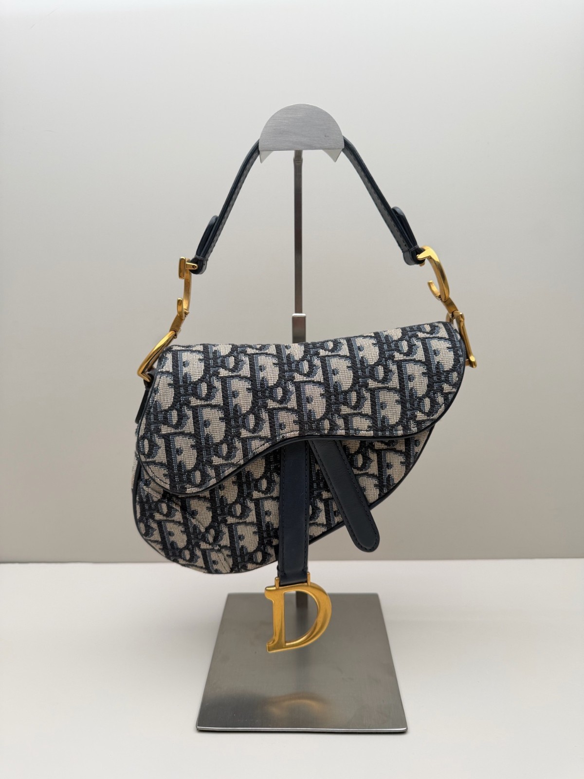 Dior Mini Oblique Saddle Bag （21×18×5）cm
