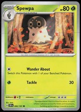 Spewpa 006/191 Common Surging Sparks Pokemon Card Near Mint