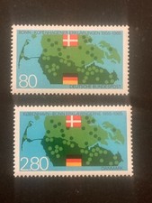 BRD Dänemark 1985 parallel Ausgabe Bonn-Kopenhagener Erklrärung postfrisch
