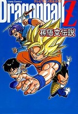 Dragon Ball Z Son Goku Anime Book Guide with Appendix 256 Pages Sticker Pack
