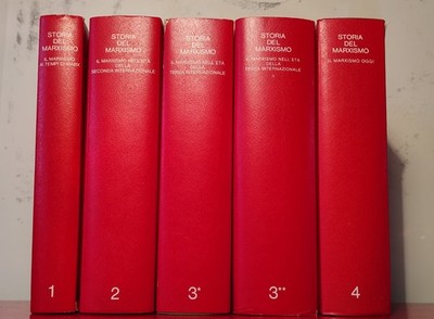 Geschichte des Marxismus - komplett in 5 Bänden. Einaudi, 1978. Erstausgabe