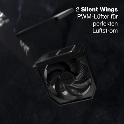 be quiet! Dark Rock Elite air cooler, 2x Silent Wings 135mm PWM fans, Speed Swit - 第 7/7 張圖片