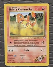 Blaine's Charmander 61/132 Common Gym Heroes Pokemon Card on eBay