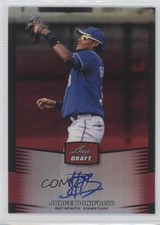 2012 Leaf Metal Draft Red 1/5 Jorge Bonifacio #BA-JB2 Auto 2u8