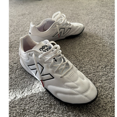 New Balance 442 Pro V3 Turf Soccer Cleats Shoes White/Black Size 10