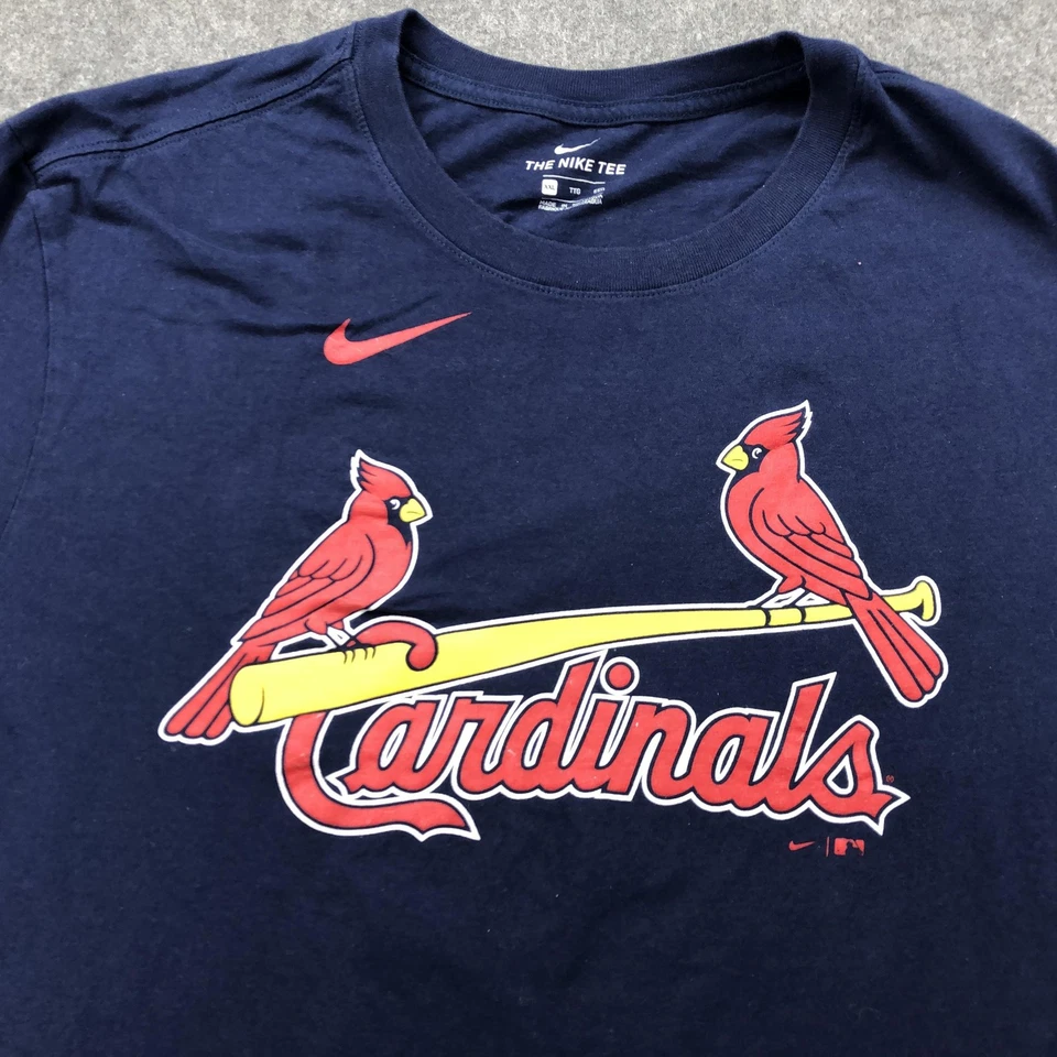 Camiseta Nike Yadier Molina de béisbol azul MLB de los Cardenales de San Luis para hombre 2XL Foto 3 de 4