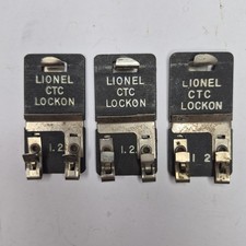 Lionel CTC Lockon O O27 Gauge Lot Of 3 Terminal Connector Vintage