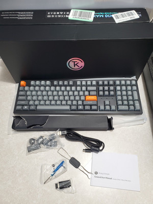 Keychron K10 Max Full Size Wireless Mechanical Keyboard New-Open Box