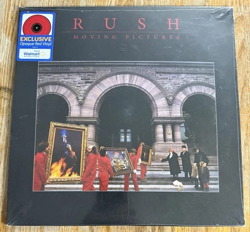 RUSH Moving Pictures Ltd Opaque Red Vinyl New Sealed 40th Anniv Peart Geddy Lee