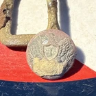 Dug Civil War 💥 🇺🇸 💣 Eagle I Vest Button